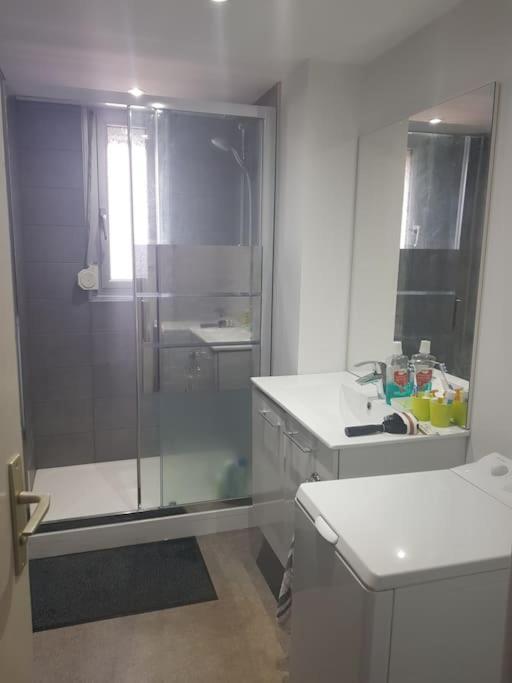 Appartement Calme 3 Chambres Avec Lit Double Wifi - Parking Facile Vandoeuvre-lès-Nancy Eksteriør billede